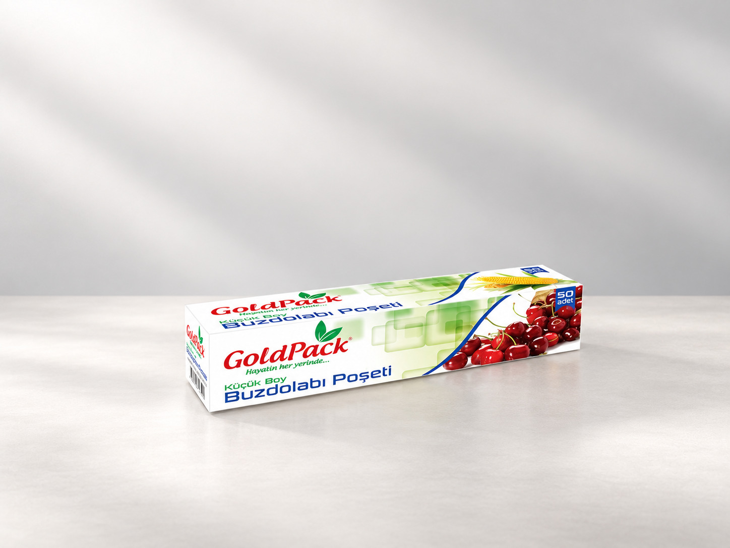 GoldPack buzdolabı poşeti kutusu